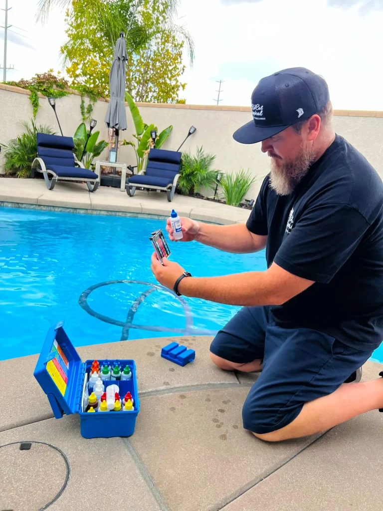 Chemical Pool Cleaning