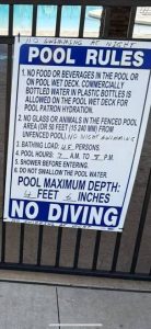 Pool Rules and Restrictions in Town Lake's HOA